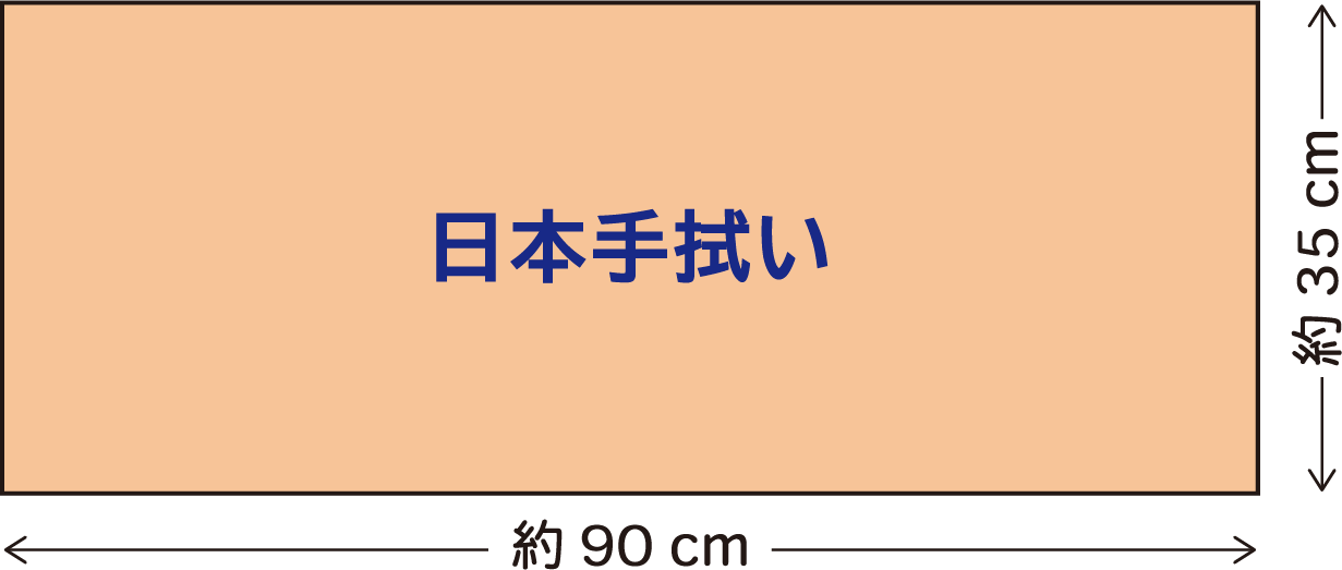 日本手ぬぐい:35×90cm